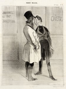 (Robert) Well! my dear Director... by Honoré Daumier