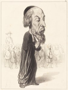 A. Fréd. Pierre Count of Falloux by Honoré Daumier