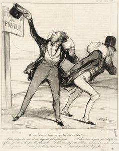 To All Noble Hearts, the Homeland is Dear!!... by Honoré Daumier