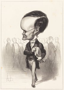 Arm. Jacques Lherbette by Honoré Daumier