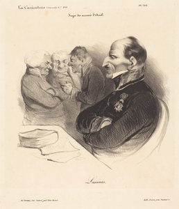Baron de Lascours by Honoré Daumier