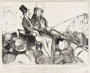 Bertrand, Say, What if They Were to... by Honoré Daumier