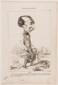 Bixio by Honoré Daumier