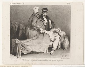 That One, We Can Set Free! He Is No Longer Dangerous. (from La Caricature) by Honoré Daumier