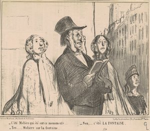 It Was Molière Who Was on This Monument