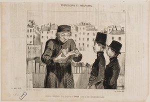 Clean, Young High School Students by Honoré Daumier
