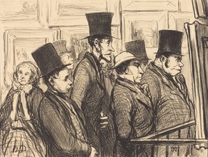 Cristi... is there a well-made ox!... by Honoré Daumier