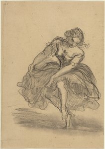 Dancer by Honoré Daumier