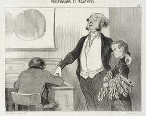 In This Advertisement You Will Send to All Newspapers by Honoré Daumier