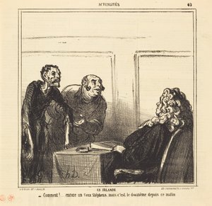 In Ireland by Honoré Daumier