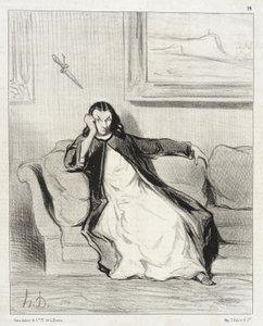 Hell and Damnation!... Booed... Booed!!... Booed! by Honoré Daumier