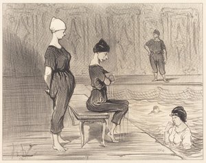 All Part of the Most Beautiful Half... by Honoré Daumier