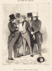 Game That Can Be Hunted in All Seasons by Honoré Daumier