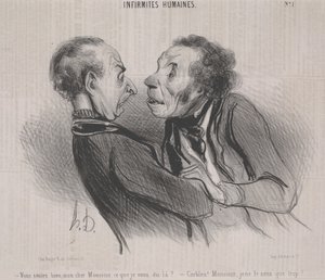 Human Weaknesses, no. 1 by Honoré Daumier