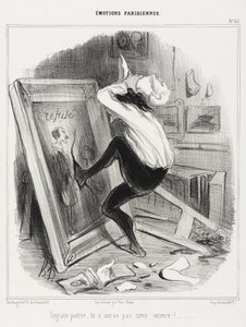Ungrateful Homeland, You Will Not Have My Work!... by Honoré Daumier