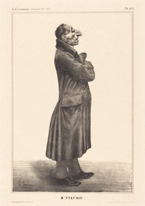J. Claude Fulchiron by Honoré Daumier