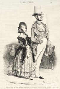 I Say to Myself: Would One Believe... by Honoré Daumier