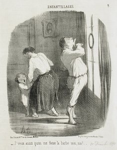 I Also Want to Be Made... by Honoré Daumier