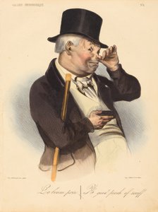 The Good Catch by Honoré Daumier