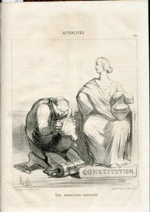 Le Charivari, Satirical in B & W