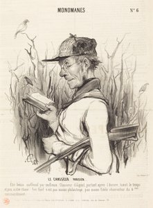 The Parisian Hunter by Honoré Daumier
