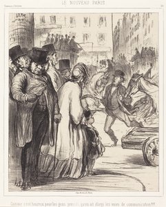 The New Paris by Honoré Daumier