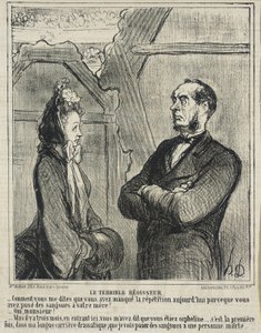 The Terrible Manager by Honoré Daumier