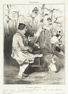 The Old Boy by Honoré Daumier