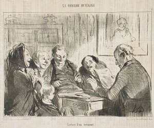 Reading of a Will by Honoré Daumier