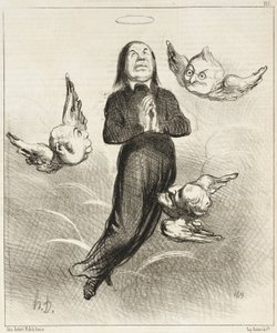Legend of the Year 1850 by Honoré Daumier