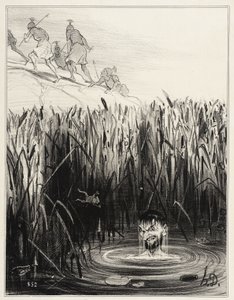 Marius at Minturnae by Honoré Daumier