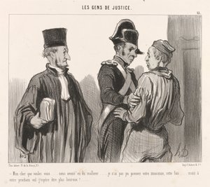 My dear, what do you want... by Honoré Daumier