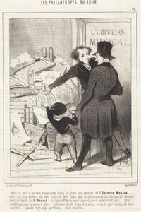 Sir... here is what we offer... as a bonus... by Honoré Daumier