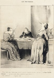 Here we are... gathered to write the first issue... by Honoré Daumier