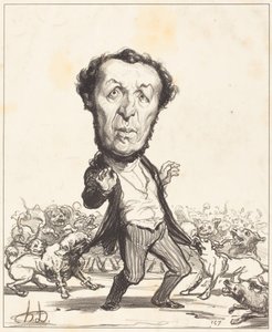 Ovide Remilly by Honoré Daumier