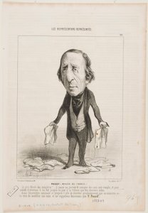 Passy (Minister of Finance) by Honoré Daumier