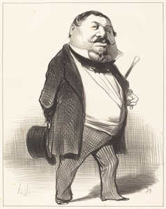 Prince Lucien Murat by Honoré Daumier