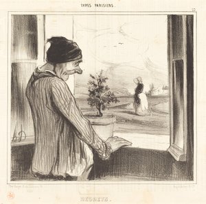 Regrets by Honoré Daumier