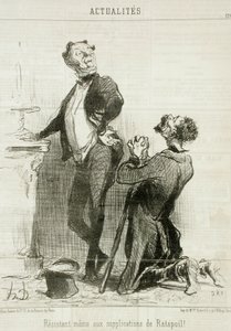 Resistant...to the Pleas of Ratapoil by Honoré Daumier