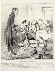 Robert Macaire Seller of Bibles by Honoré Daumier