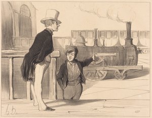 Is My Machine Good? I Believe So... by Honoré Daumier