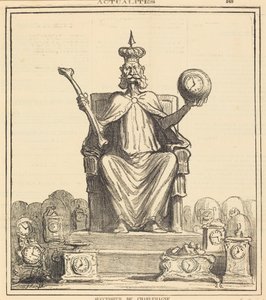 Successor of Charlemagne by Honoré Daumier
