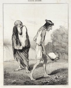 Telemachus Ravaged by Love by Honoré Daumier
