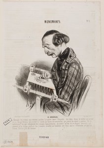 The Embroiderer by Honoré Daumier