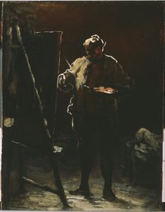 The Painter at His Easel