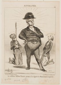 The Celebrated Odilon Barrot by Honoré Daumier