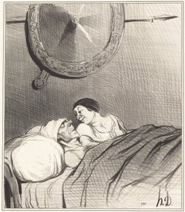 Ulysses and Penelope by Honoré Daumier