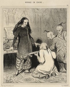 An Artistic Reward by Honoré Daumier