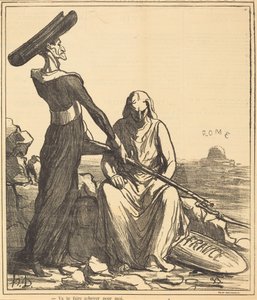 Go Get Finished for Me by Honoré Daumier