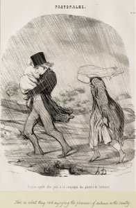 What We Call, Going to Enjoy the Country by Honoré Daumier